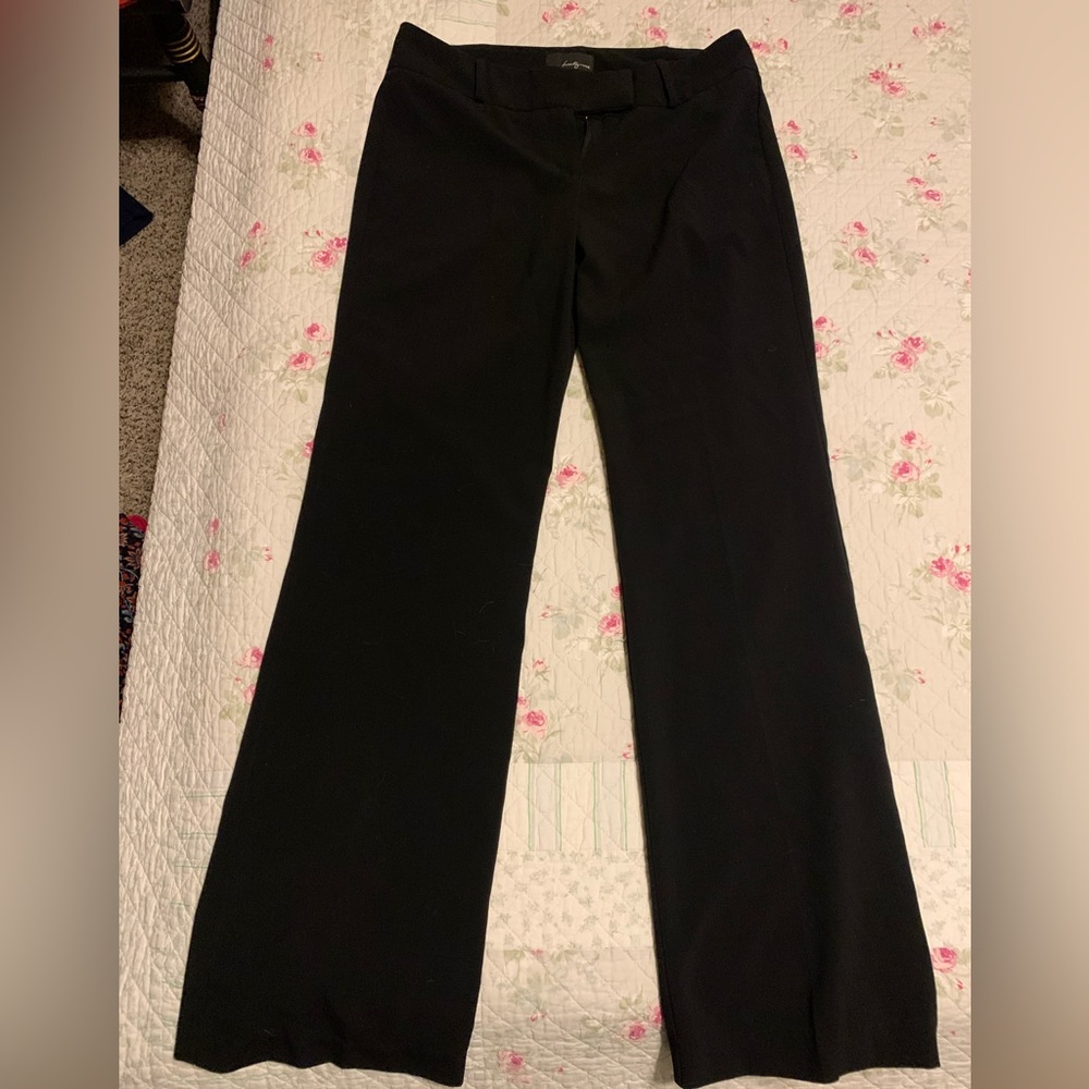 Black dress pants.